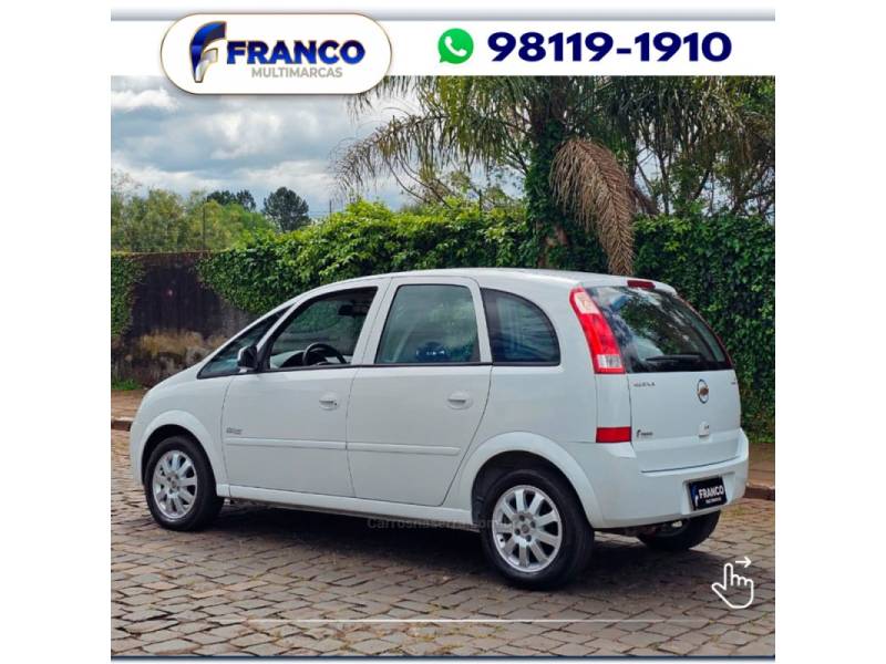 CHEVROLET - MERIVA - 2008/2008 - Branca - Sob Consulta