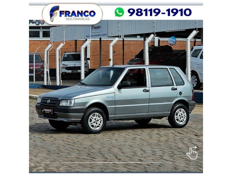 FIAT - UNO - 2013/2013 - Prata - Sob Consulta