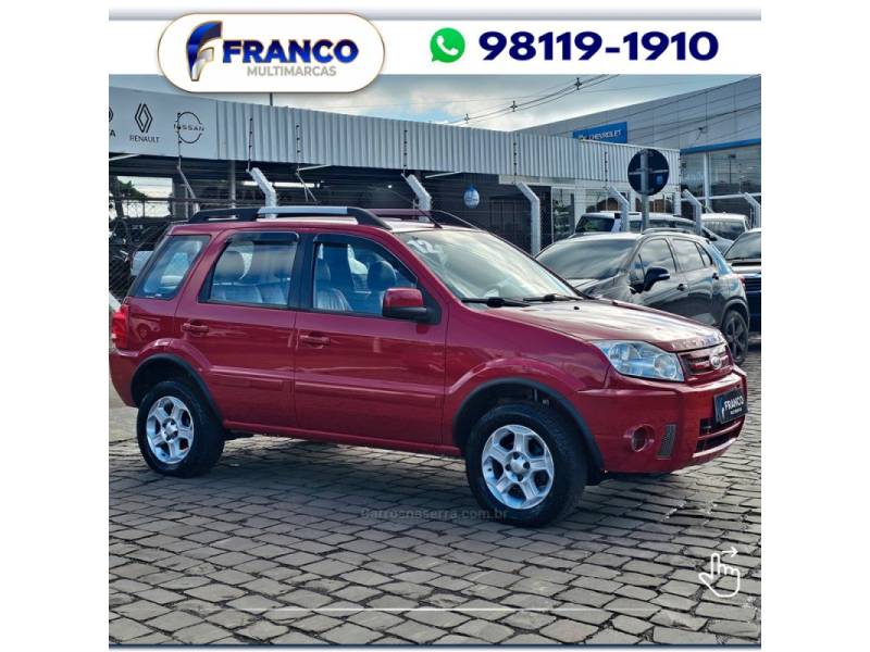 FORD - ECOSPORT - 2011/2012 - Vermelha - Sob Consulta