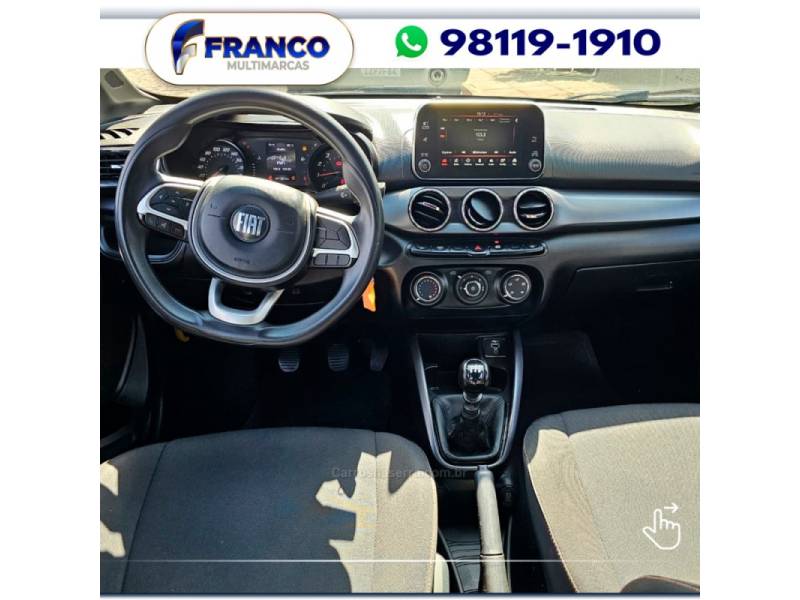 FIAT - ARGO - 2020/2021 - Cinza - Sob Consulta