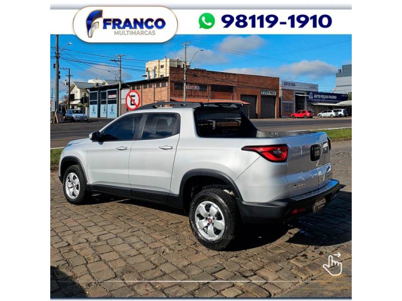 FIAT - TORO - 2016/2017 - Prata - Sob Consulta