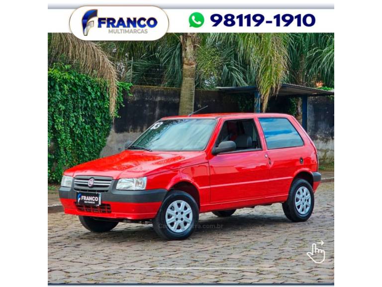 FIAT - UNO - 2013/2013 - Vermelha - Sob Consulta