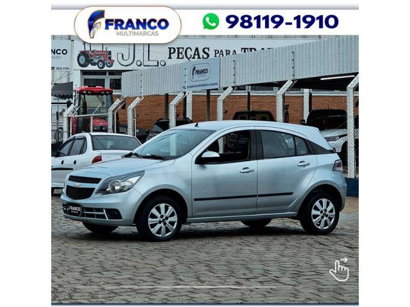 CHEVROLET - AGILE - 2013/2013 - Prata - Sob Consulta