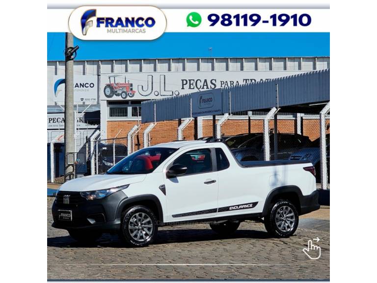 FIAT - STRADA - 2021/2021 - Branca - Sob Consulta