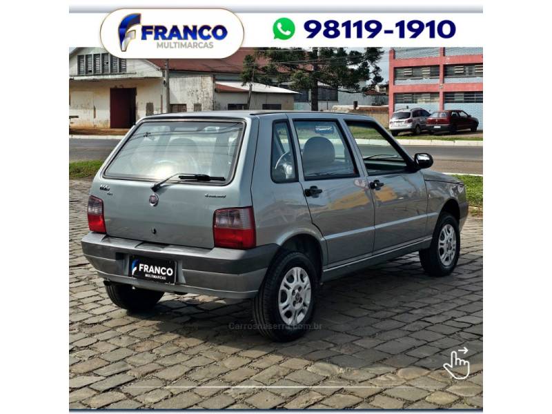 FIAT - UNO - 2013/2013 - Prata - Sob Consulta