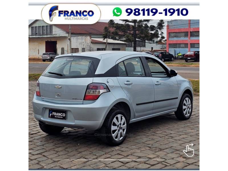 CHEVROLET - AGILE - 2013/2013 - Prata - Sob Consulta