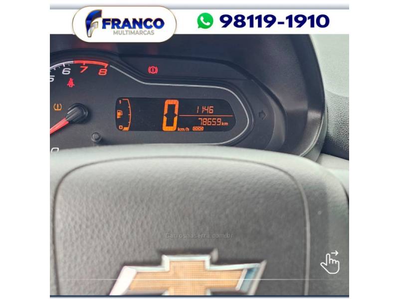 CHEVROLET - ONIX - 2016/2017 - Branca - Sob Consulta