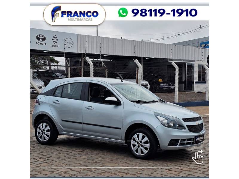 CHEVROLET - AGILE - 2013/2013 - Prata - Sob Consulta