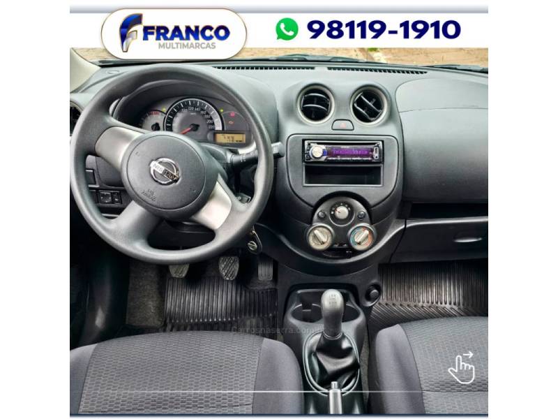NISSAN - MARCH - 2012/2013 - Prata - Sob Consulta