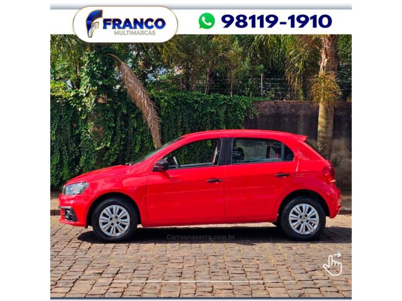 VOLKSWAGEN - GOL - 2016/2017 - Vermelha - Sob Consulta