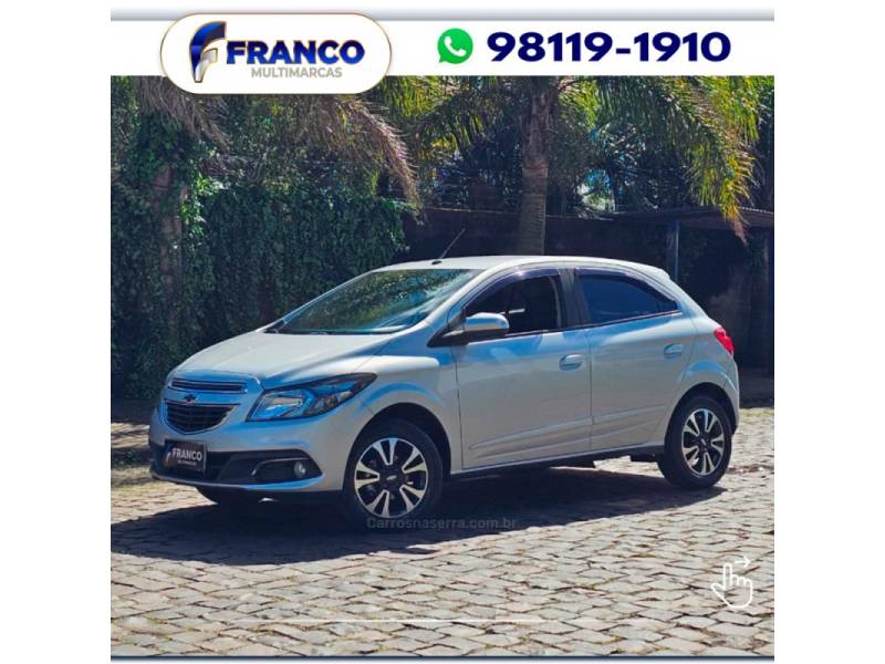 CHEVROLET - ONIX - 2016/2016 - Prata - Sob Consulta