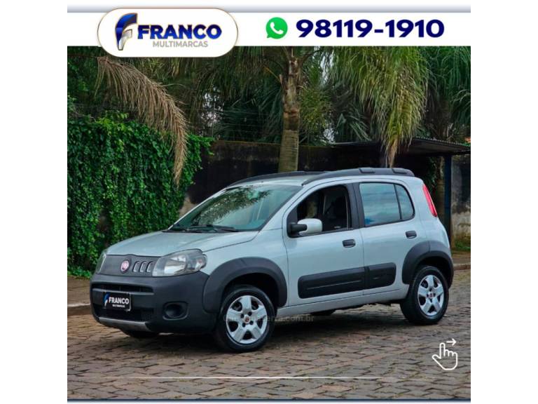 FIAT - UNO - 2014/2014 - Prata - Sob Consulta