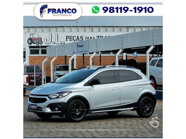 CHEVROLET - ONIX - 2019/2019 - Prata - Sob Consulta