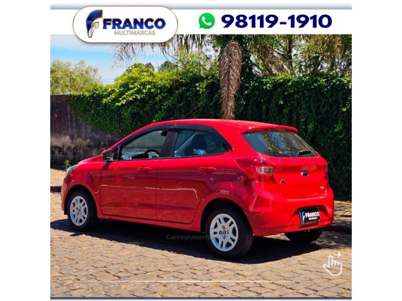 FORD - KA - 2015/2016 - Vermelha - Sob Consulta