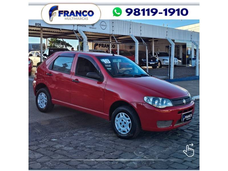 FIAT - PALIO - 2010/2010 - Vermelha - Sob Consulta