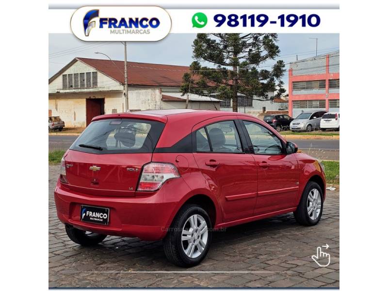 CHEVROLET - AGILE - 2010/2011 - Vermelha - Sob Consulta