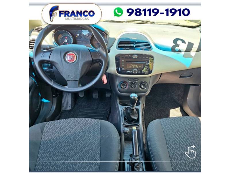 FIAT - PUNTO - 2012/2013 - Cinza - Sob Consulta