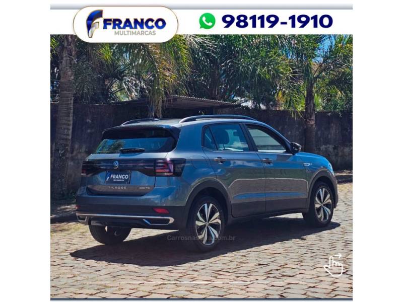 VOLKSWAGEN - T-CROSS - 2021/2022 - Cinza - Sob Consulta