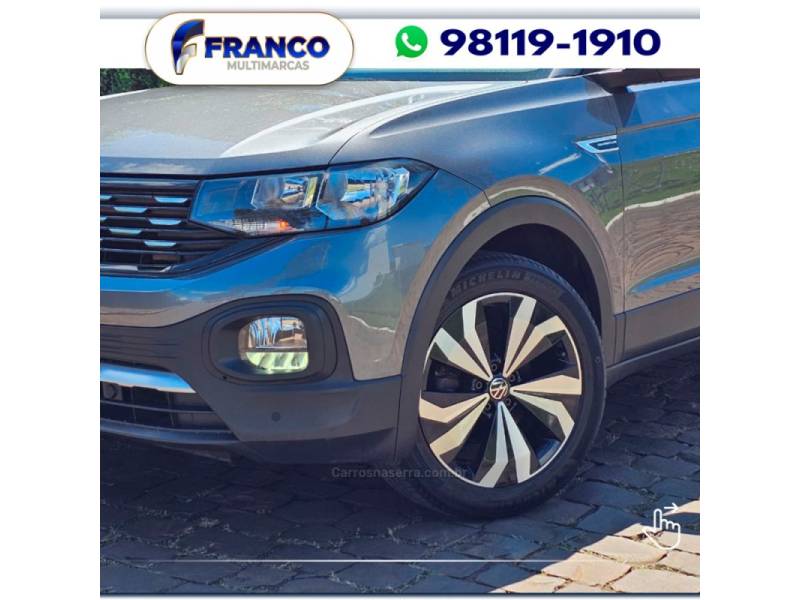 VOLKSWAGEN - T-CROSS - 2021/2022 - Cinza - Sob Consulta