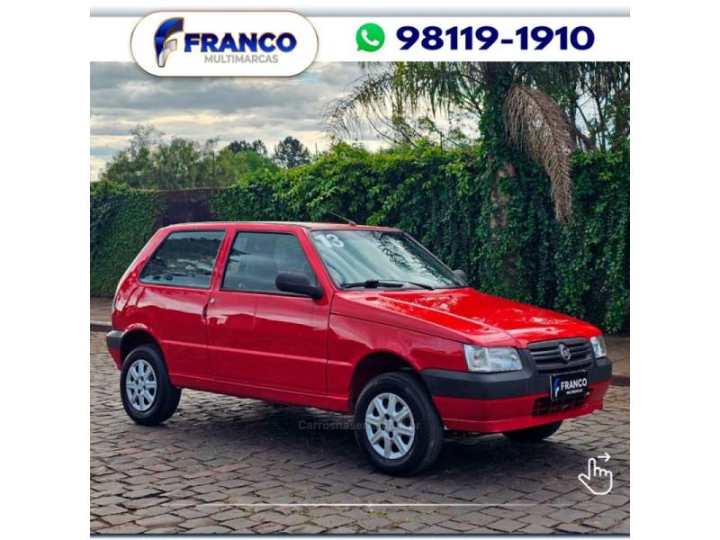 FIAT - UNO - 2013/2013 - Vermelha - Sob Consulta