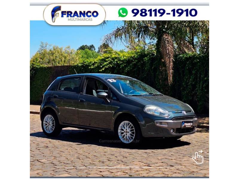 FIAT - PUNTO - 2012/2013 - Cinza - Sob Consulta