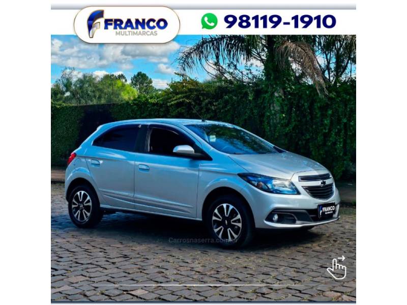CHEVROLET - ONIX - 2016/2016 - Prata - Sob Consulta