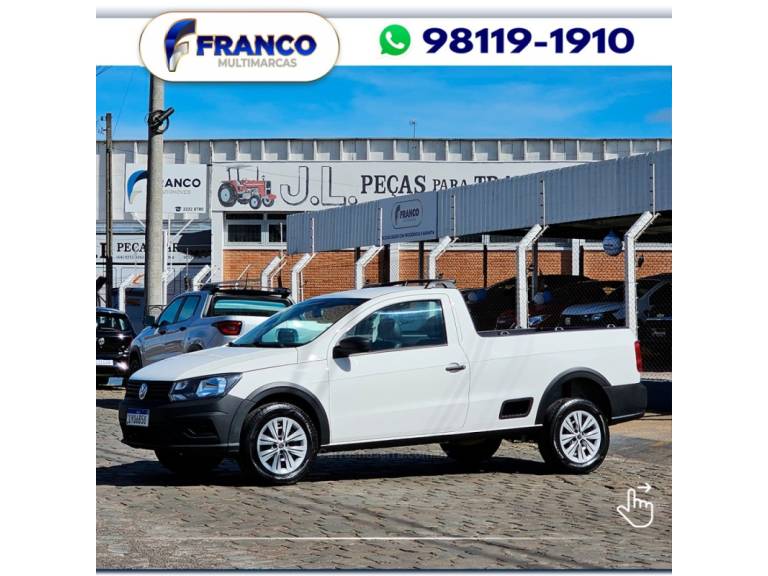 VOLKSWAGEN - SAVEIRO - 2018/2019 - Branca - Sob Consulta