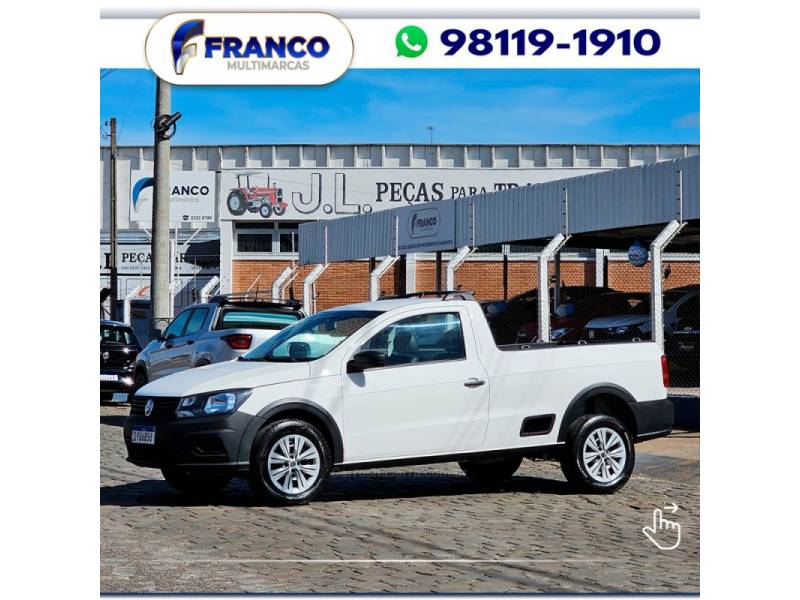 VOLKSWAGEN - SAVEIRO - 2018/2019 - Branca - Sob Consulta