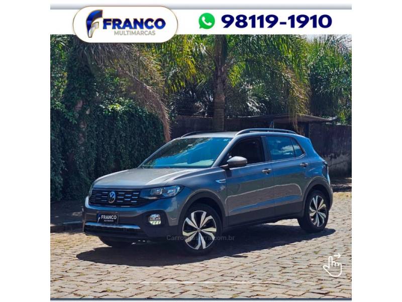 VOLKSWAGEN - T-CROSS - 2021/2022 - Cinza - Sob Consulta
