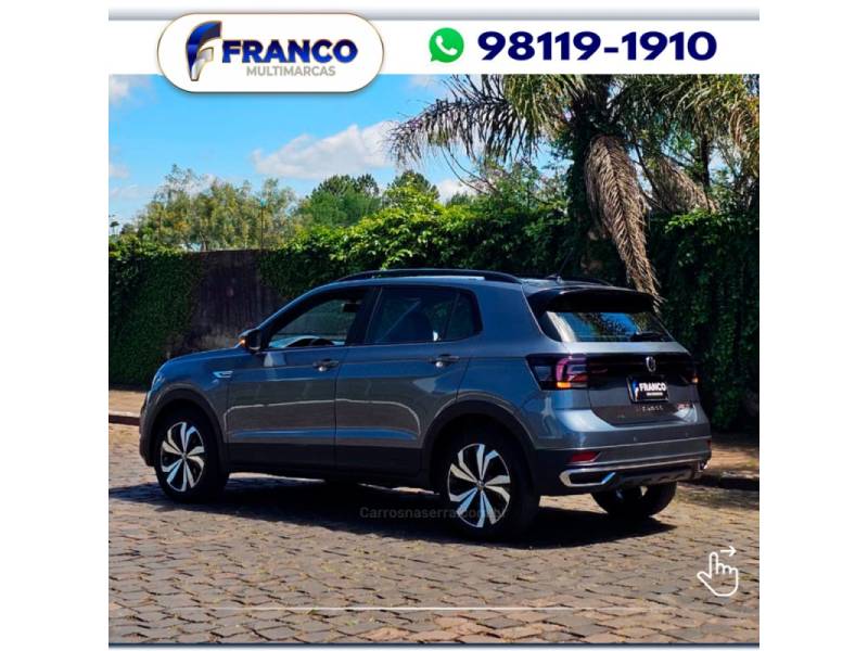 VOLKSWAGEN - T-CROSS - 2021/2022 - Cinza - Sob Consulta